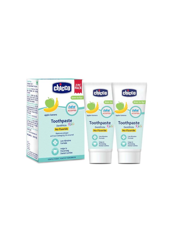 Chicco Apple & Banana Toothpaste (6M-6Y) - Pack of 2-picture-13