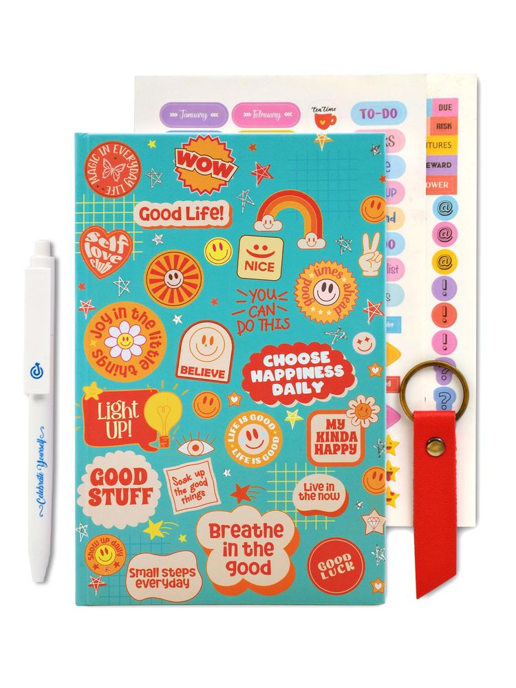 Doodle Collection A5 Undated Yearly Diary Planner Kit-picture-12