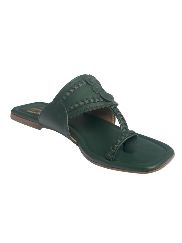 Bowtoes Noor Kolhapuris - Green