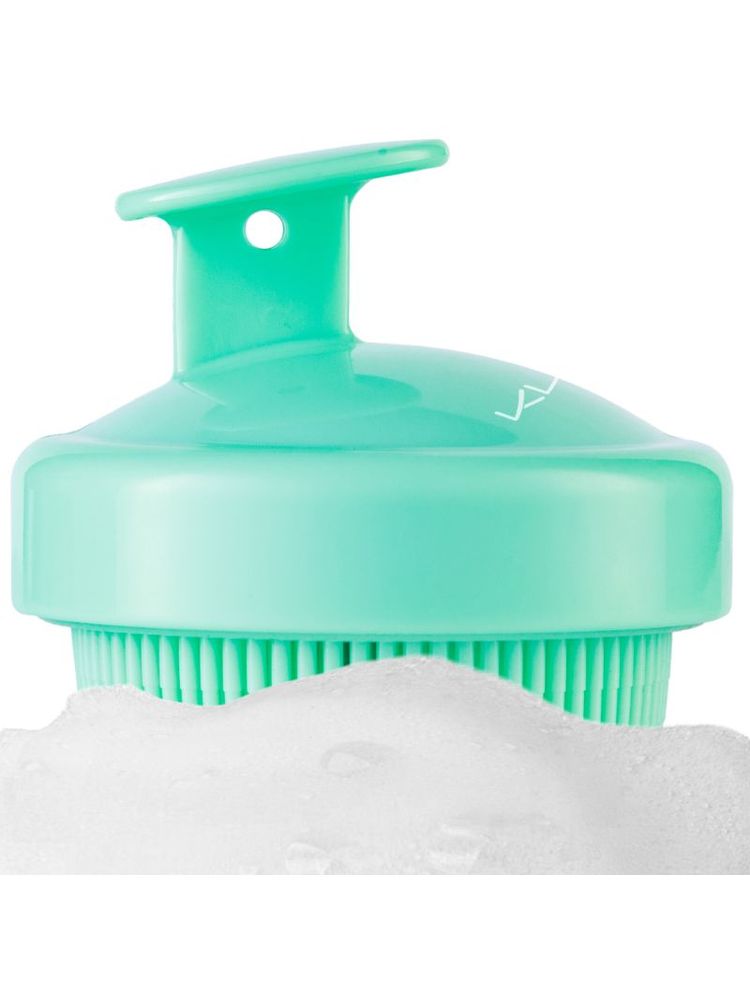 KLOY Bath & Shower Massager Body Brush With Soft Silicone Bristles - Green-picture-24