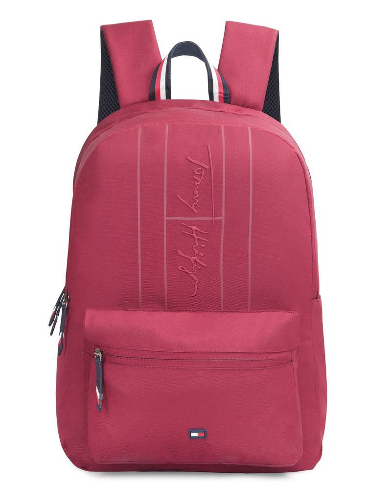tommy hilfiger accessories Tommy Hilfiger Unisex Stratton Plus Burgundy Backpack-picture-40