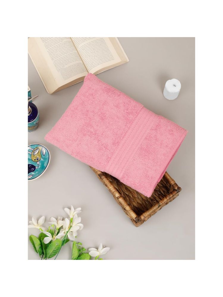 Creeva Classic Bath Towel 545 Gsm Baby Pink-image-22