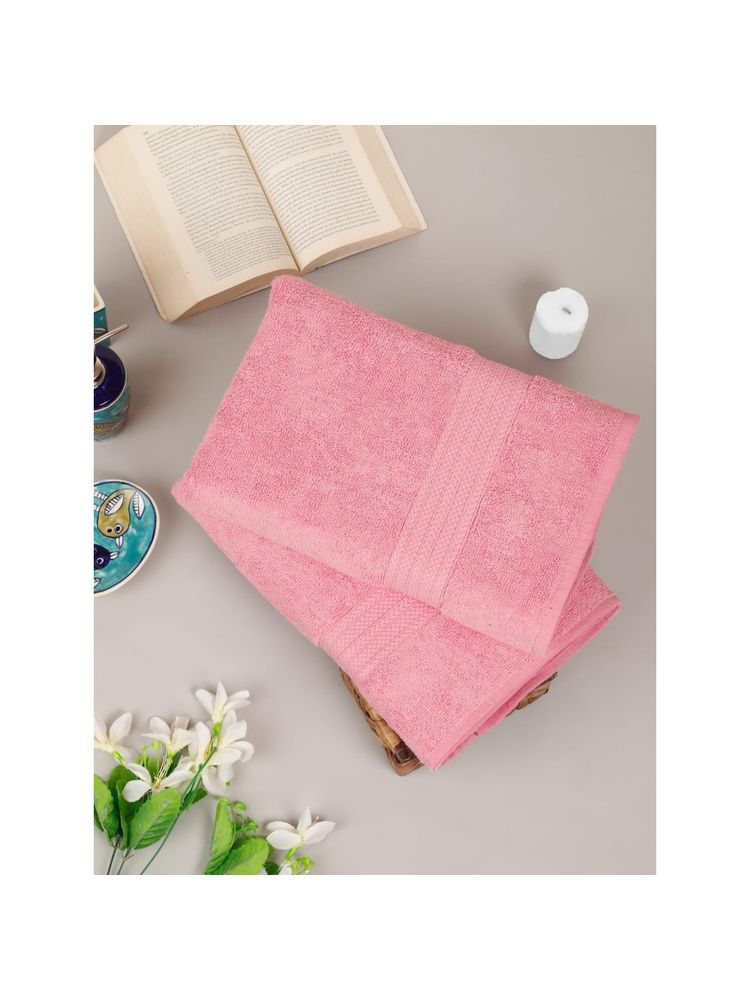 Creeva Classic Bath Towels Set of 2 Baby Pink-image-20
