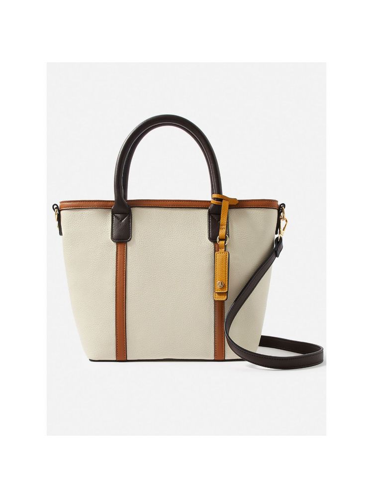 Accessorize London Womens Faux Leather Chloe Off White Handheld Bag-picture-42