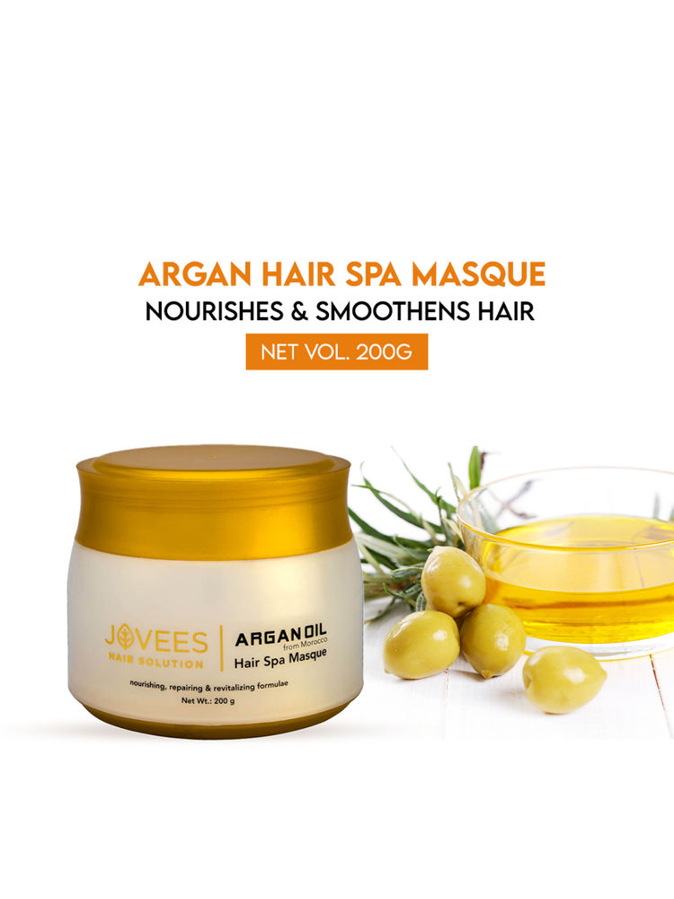 Jovees Hair Spa Masque For Dry And Fizzy Hair With Goodness Of Moroccon Argan Oil-image-47