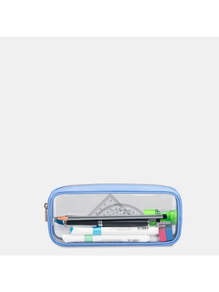 Gioia Pencil Pouch Clear Blue-picture-23