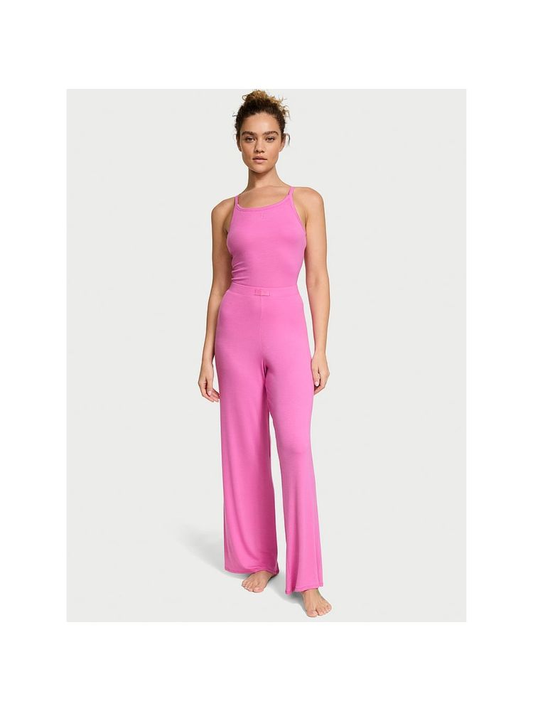 Victoria's Secret Pink Ribbed Modal Cami and Pant (Set of 2)-image-17