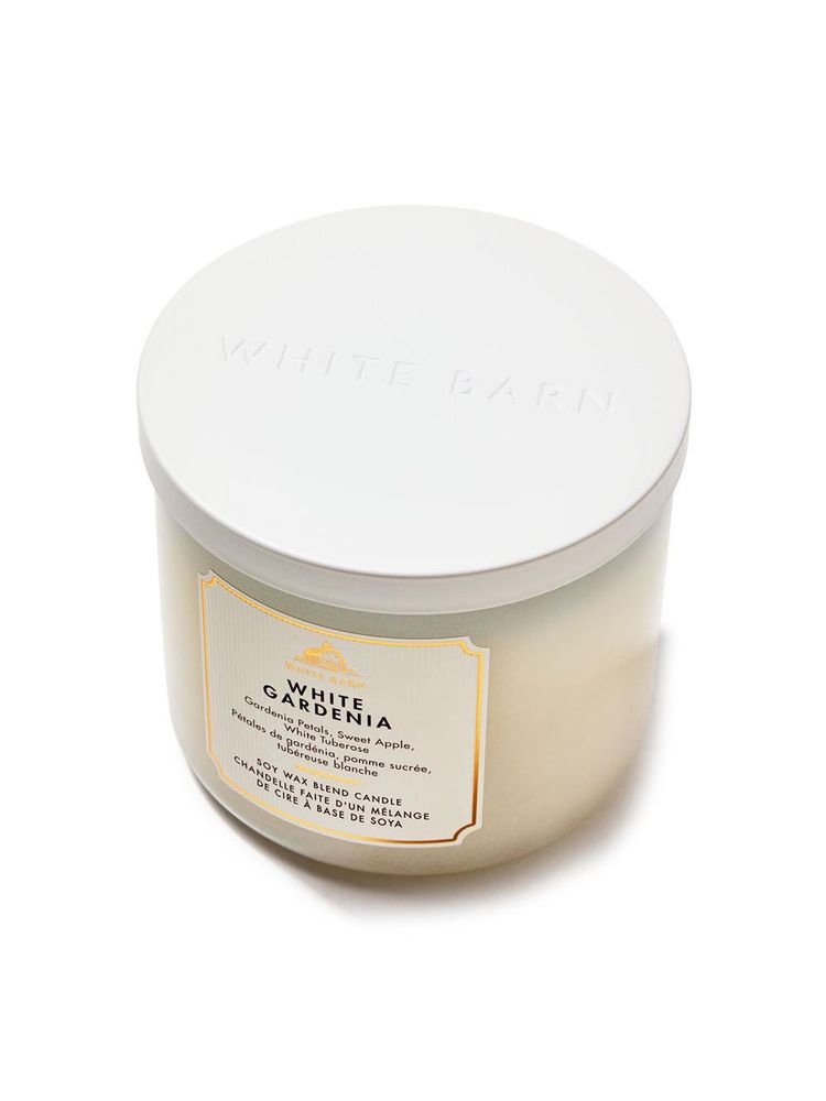 Bath & Body Works White Gardenia 3-Wick Candle