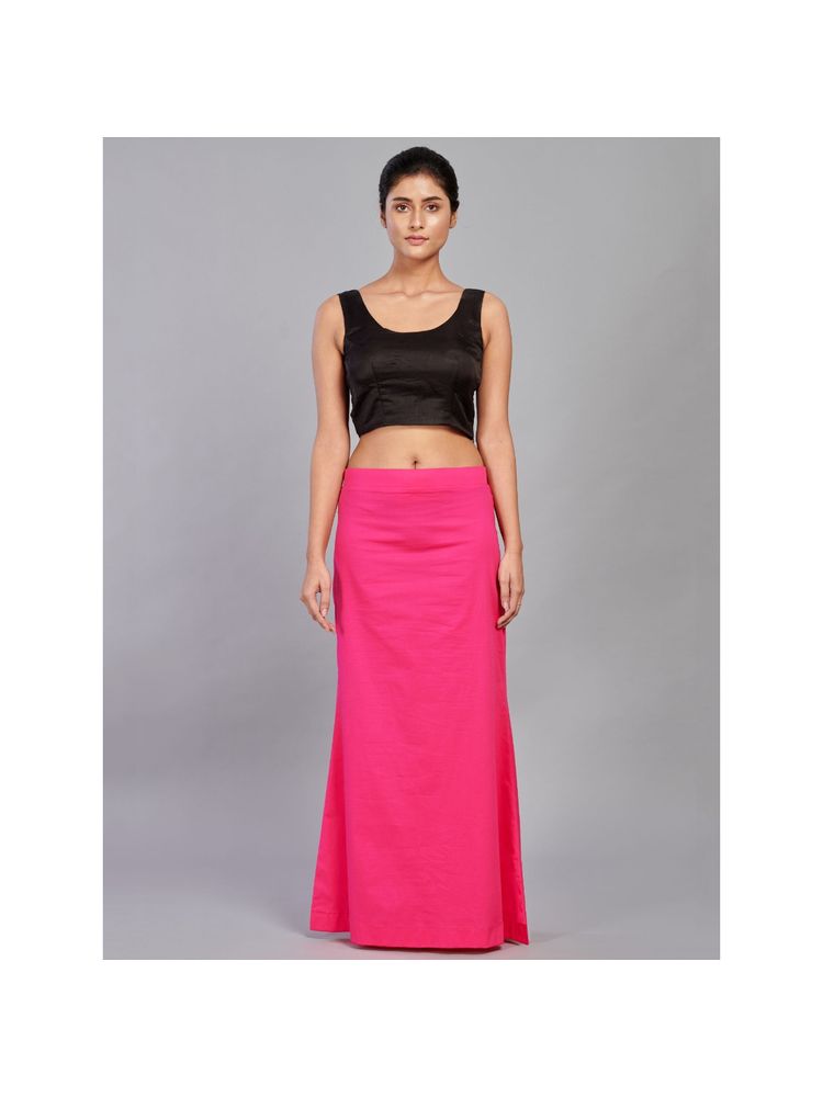 I AM BY DOLLYJAIN Cotton Lycra D'coat Pink-image-47
