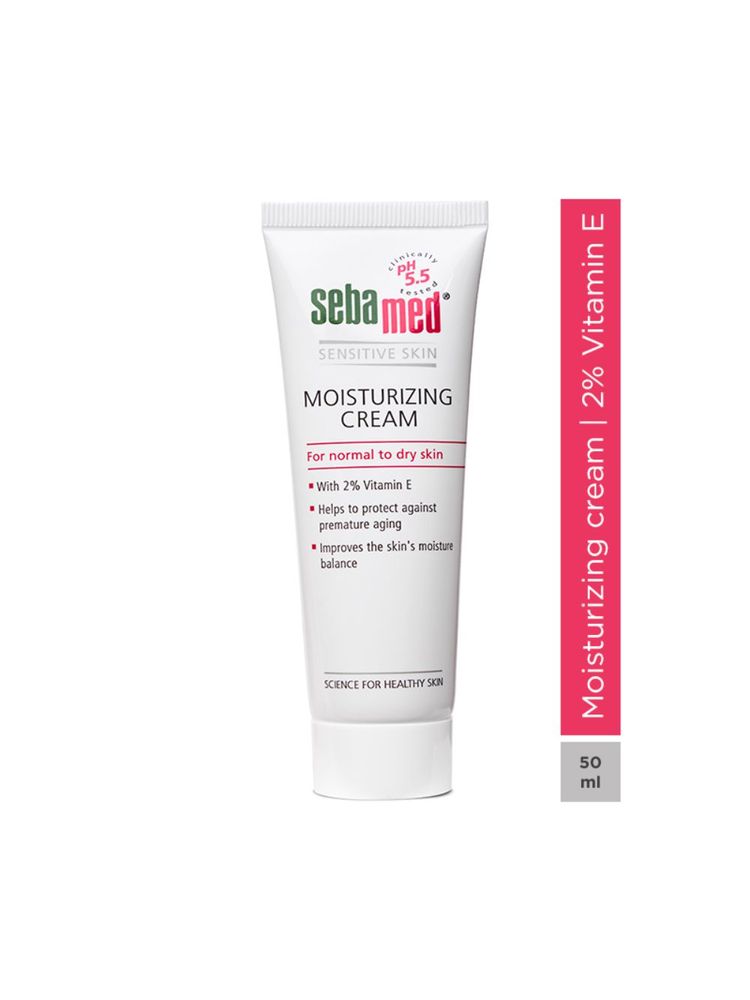 Sebamed Moisturizing Cream, PH 5.5, Normal To Dry Skin, With 2% Vitamin E, Prevents Premature Aging-image-43