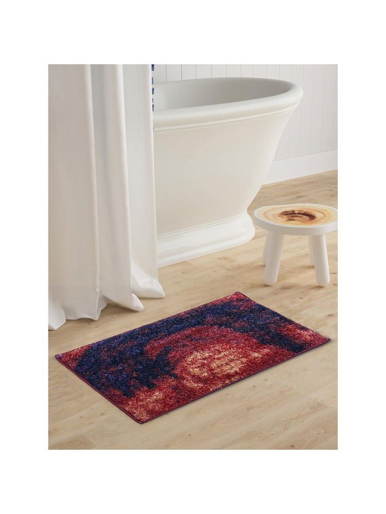 BIANCA Super Soft Designer Anti Slip Bath Mat Large Abstract-Multi-Color-image-17