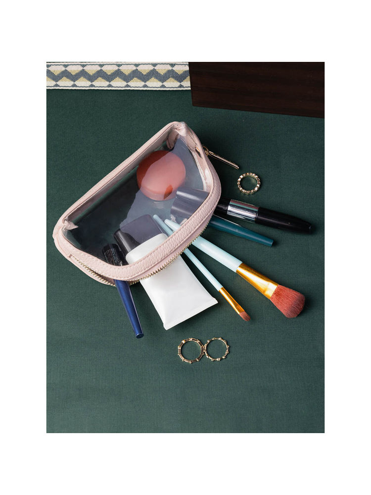 Accessorize London Women Small Clear Make Up Bag-image-37
