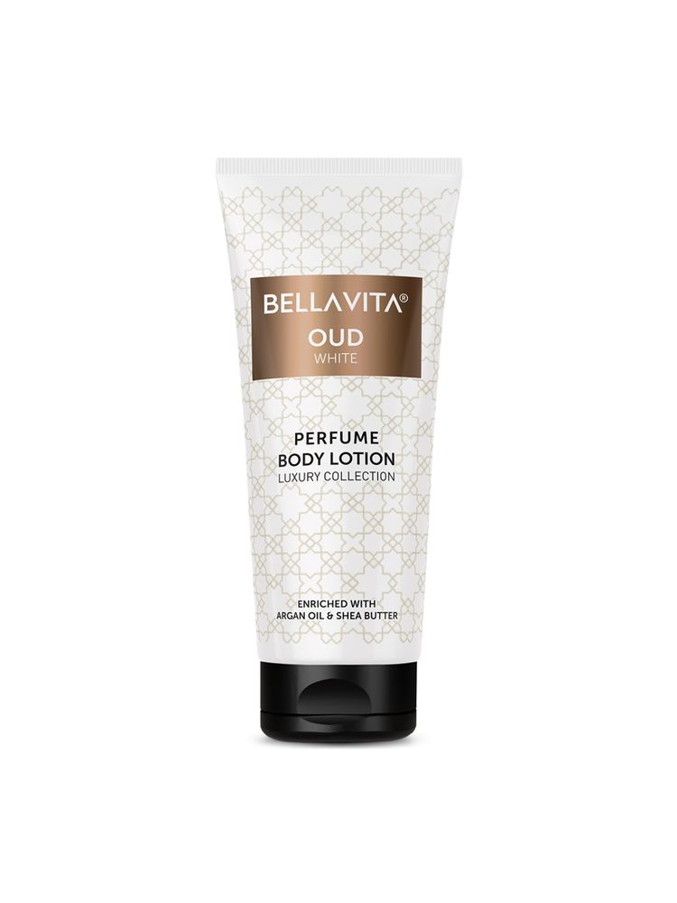 Bella Vita Oud White Perfume Body Lotion-image-36