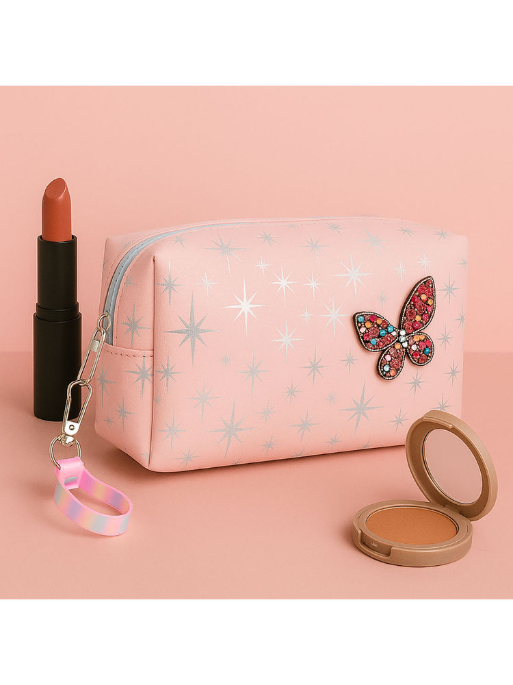 NFI Essentials Makeup Cosmetic Pouch with Detachable Handle-picture-9