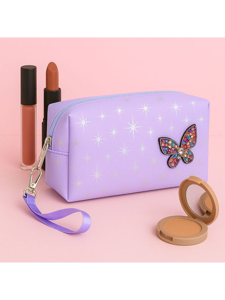 NFI Essentials Makeup Cosmetic Pouch with Detachable Handle-picture-26