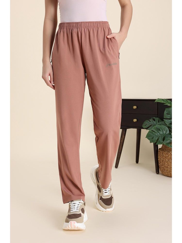 Zivame Knit Cotton Pyjama - Mocha Mousse-picture-14
