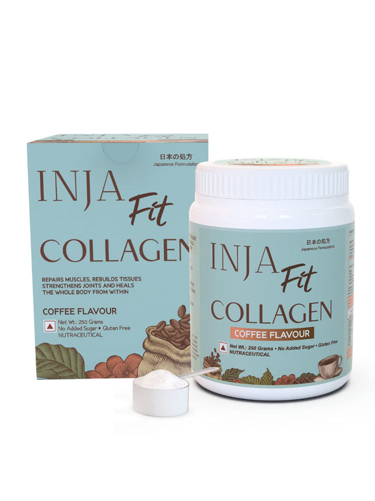Inja Fit Marine Collagen For Skin, Joints And Muscles, With Vit C & Glucosamine - Coffee Flavour-picture-13