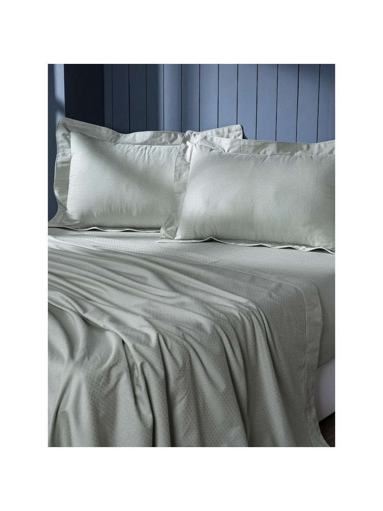 Maspar King Size Blue Floral King Bedsheet and Pillow Case with Box-picture-15