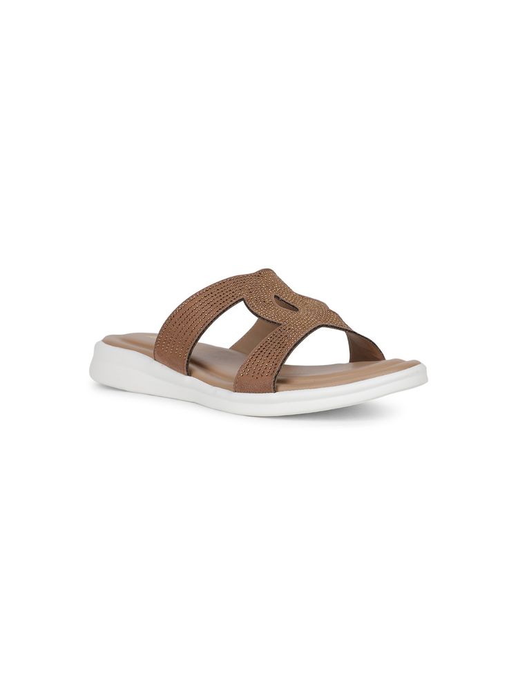 Bata Women Beige Platform Sandals-picture-21