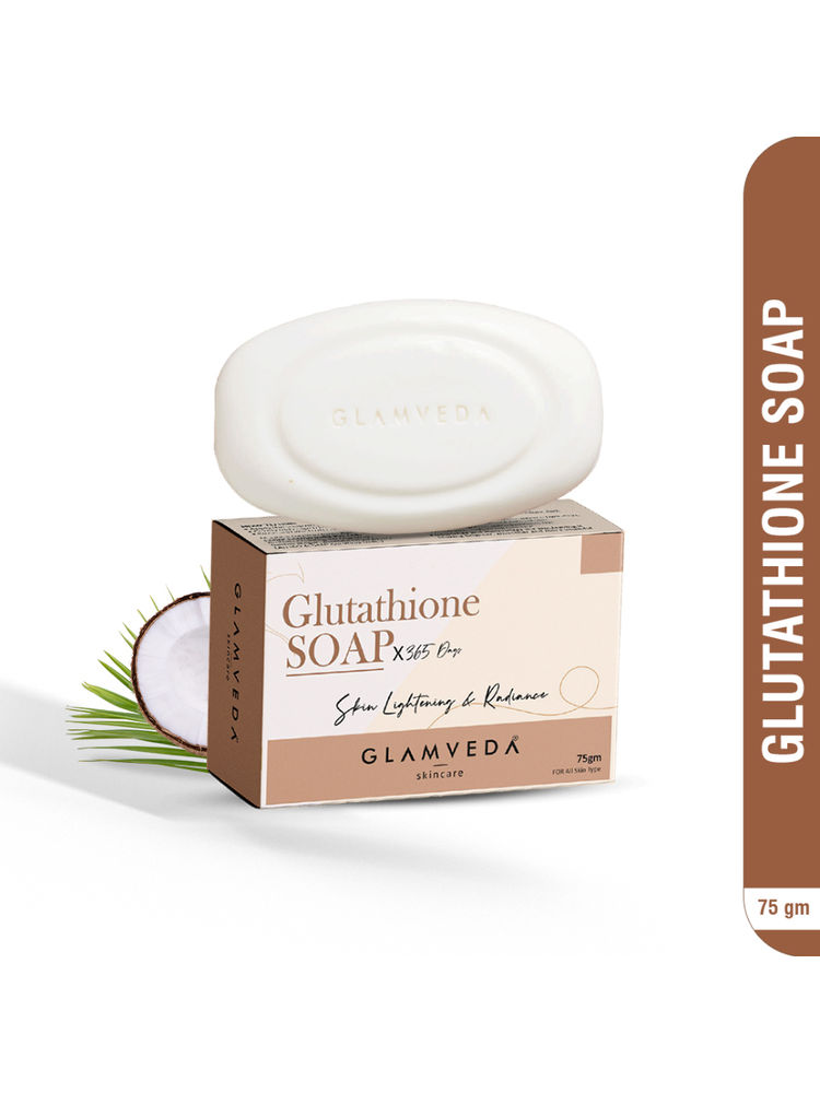 Glamveda Glutathione Skin Lightening & Radiance Soap-picture-17