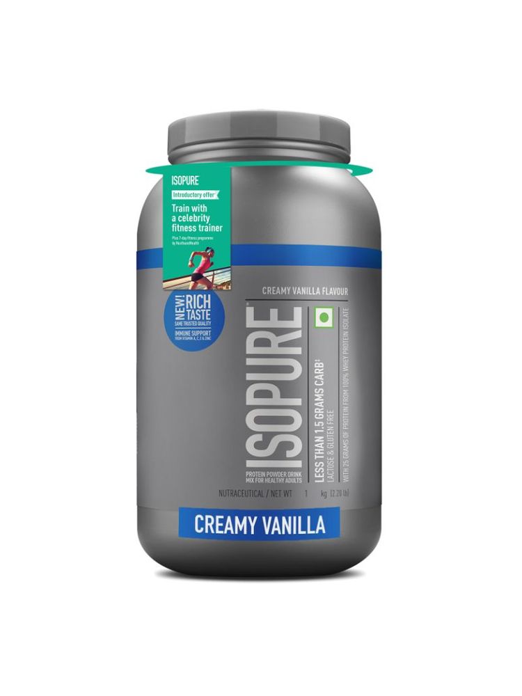 Isopure 100% Whey Isolate Protein - Creamy Vanilla