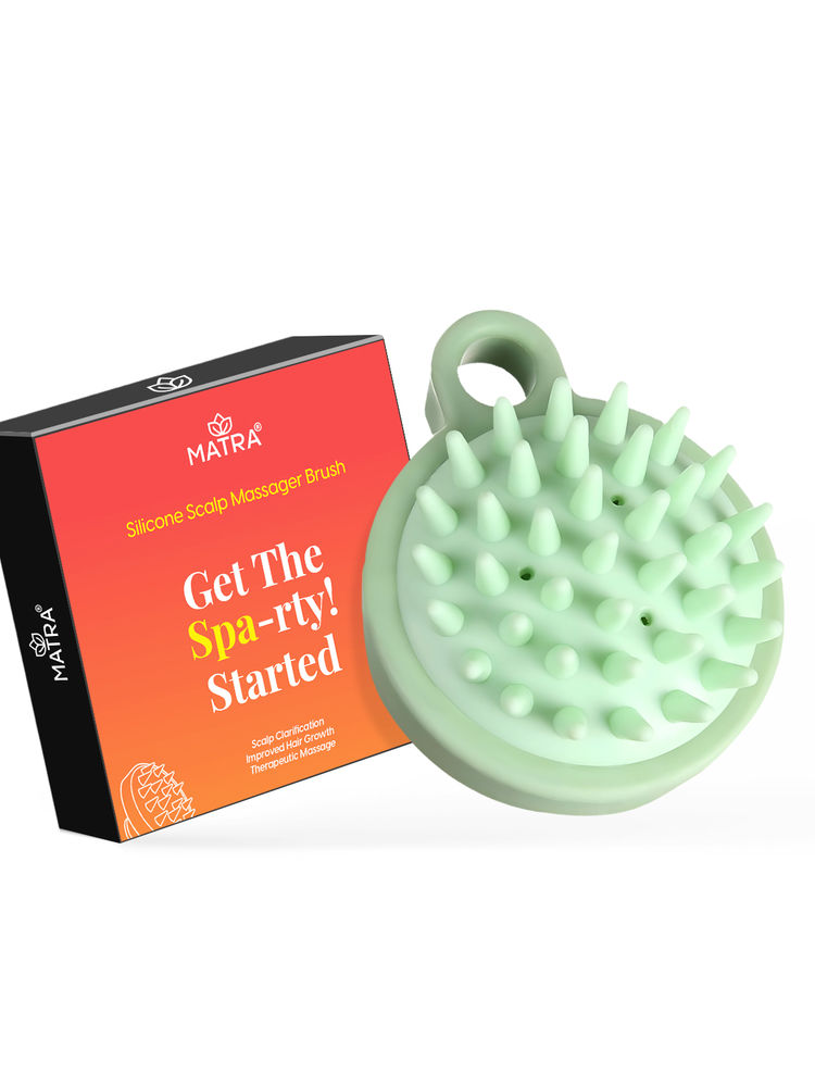Matra Silicone Hair Scalp Massager Anti Dandruff Shampoo Brush Scalp Exfoliator For Hair Growth-picture-21
