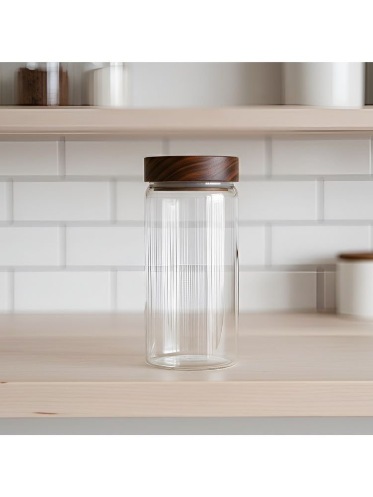 STOR Borosilicate Glass Storage Jar 1500Ml-picture-2