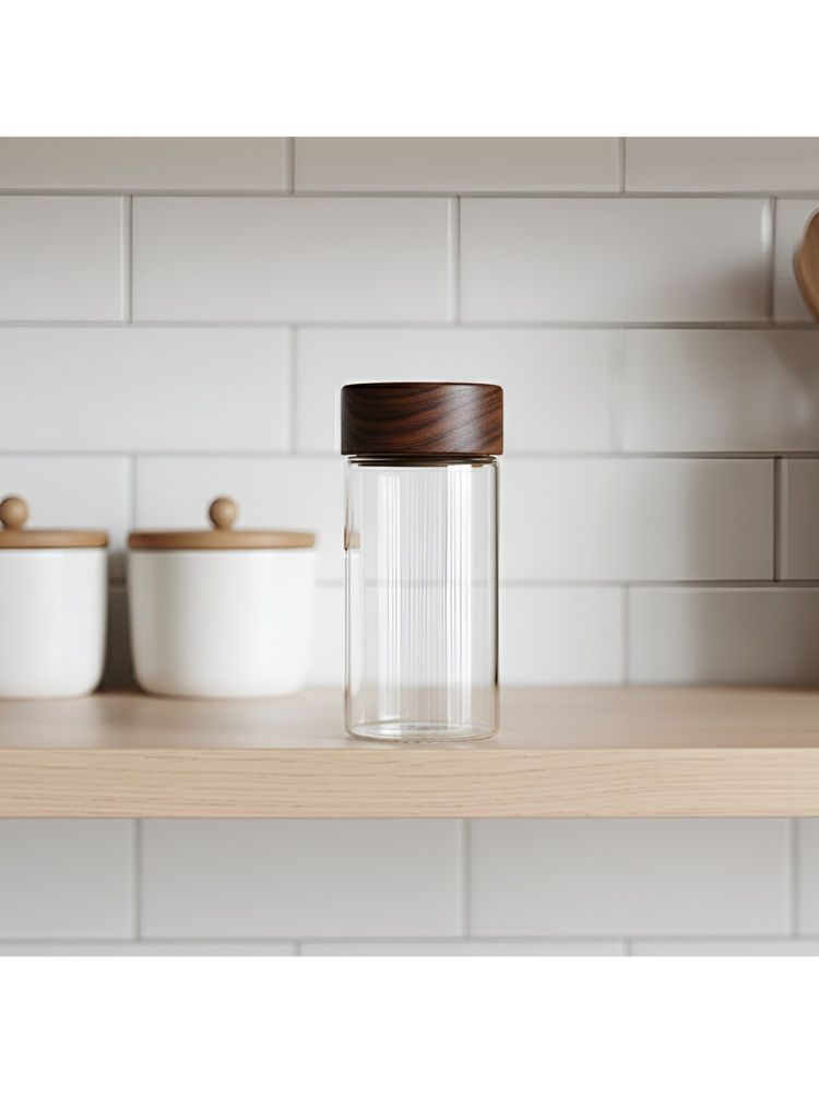 STOR Borosilicate Glass Storage Jar 120Ml-picture-12