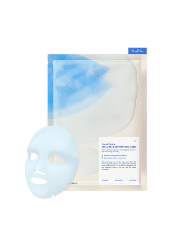 Dr.Althea Aqua Blue Hydration Mask: Deep Hydration Sheet Mask for Dehydrated Skin (Pack of 4)-picture-13