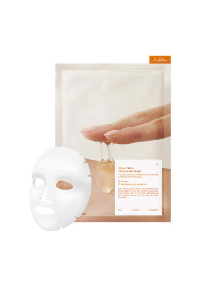 Dr.Althea Vita Glow Mask: Vitamin Complex Brightening Sheet Mask for Dull Skin (Pack of 4)-image-37