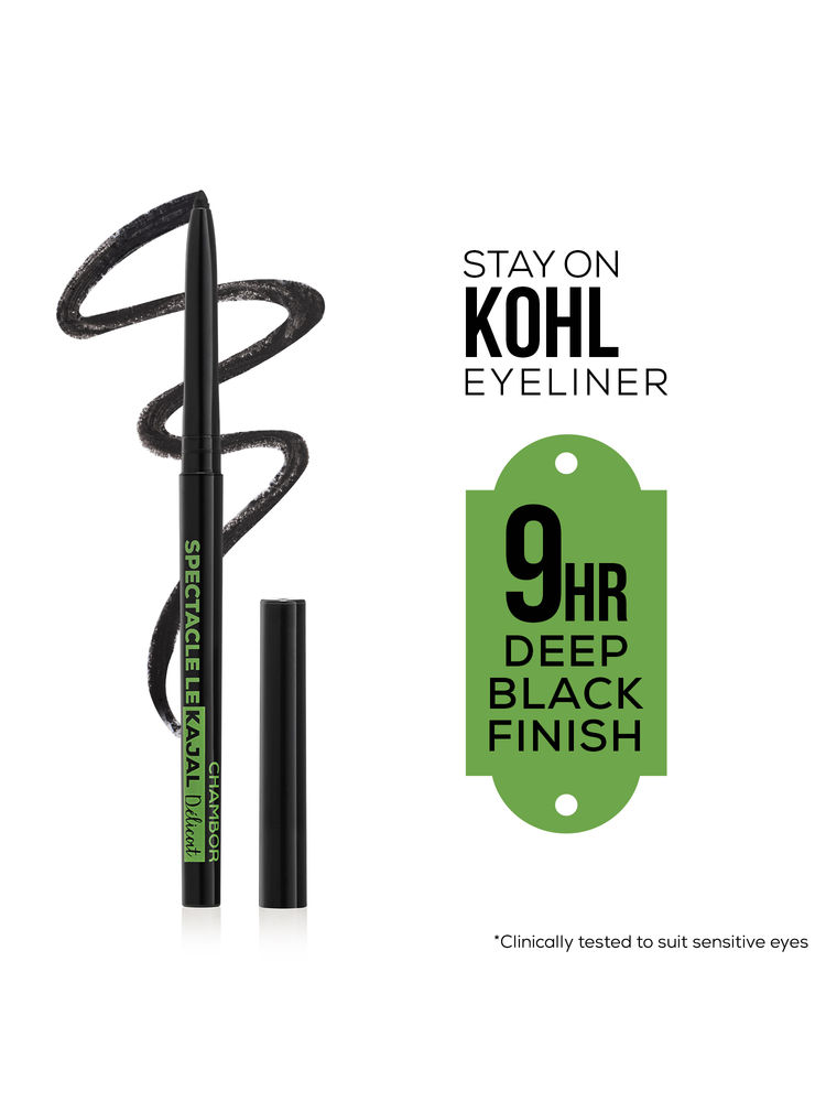 Chambor Spectacle Le Kajal Delicat Sensitive Stay on Kohl 9hr Waterproof, Smudge-Proof Wear-picture-20