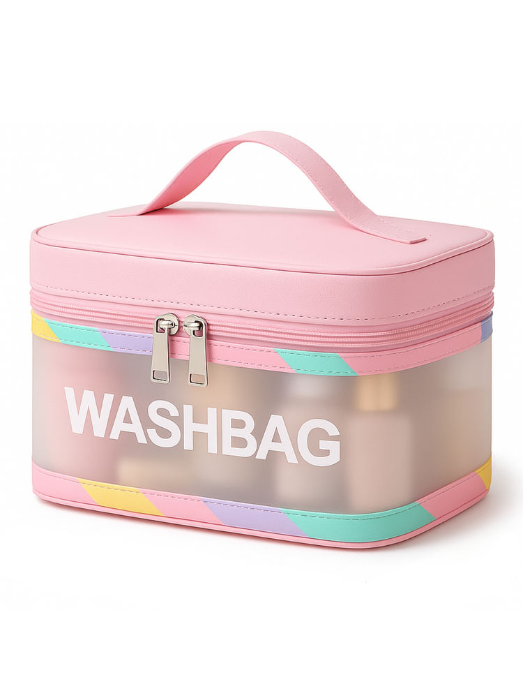 Allure Travel Essentials Wash Bag - Pink