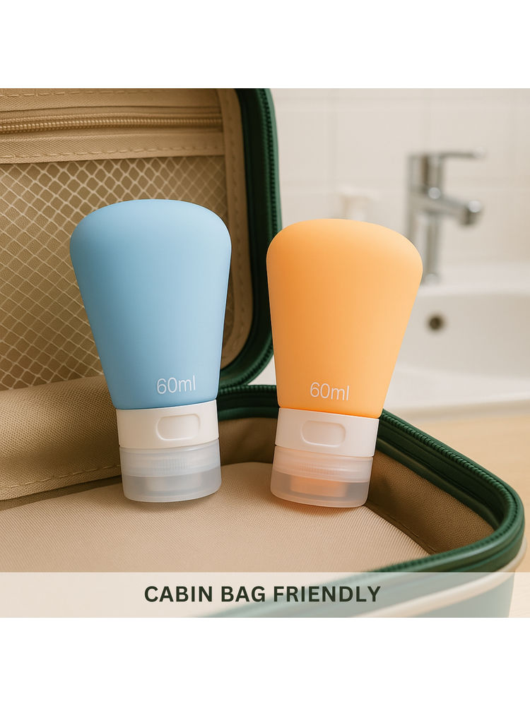 Allure Leak-Proof Silicone Travel Bottle - Pack Of 2-picture-17