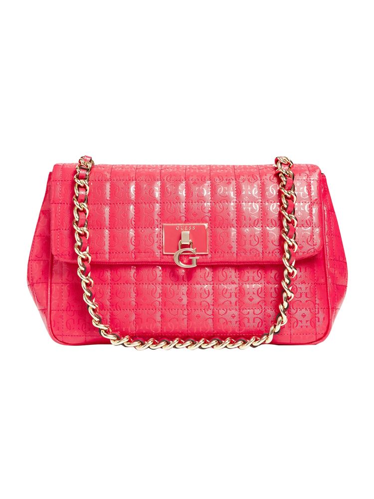 guess fashion Guess Women Quilted Pink Kobo Handbag-picture-37