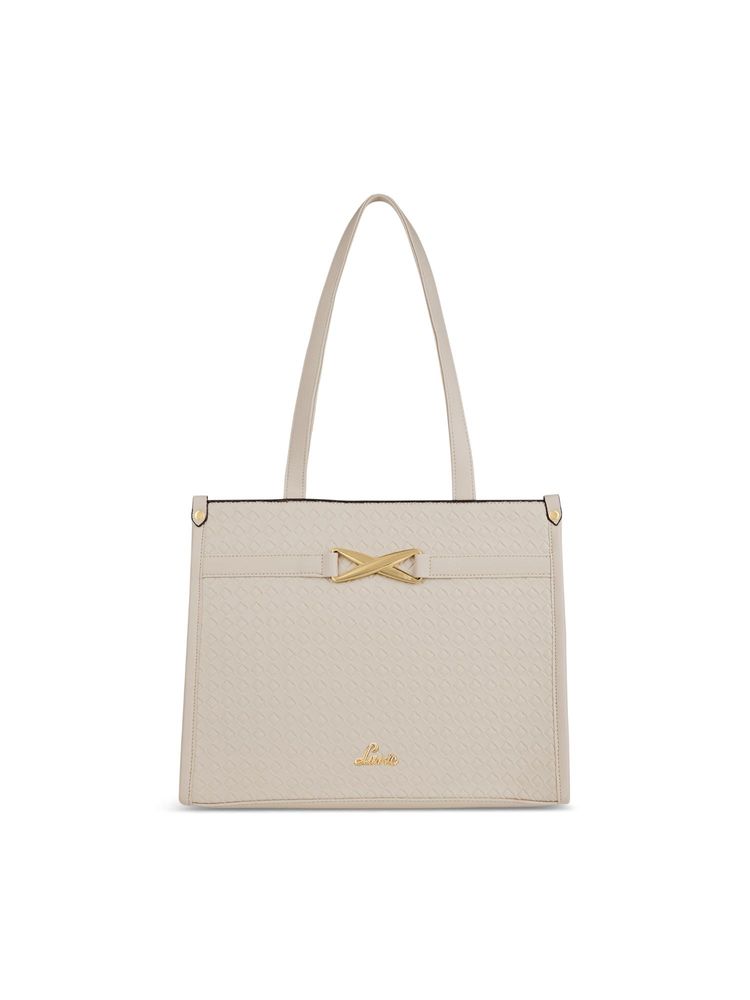 Lavie Women's Nyla Infinity Satchel Handbag (Off White)-picture-38