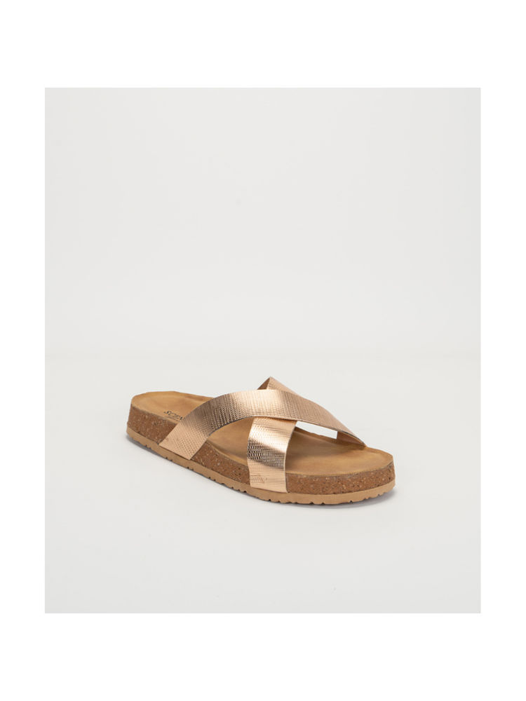 SCENTRA Iris Casual Sandals Gold-picture-26