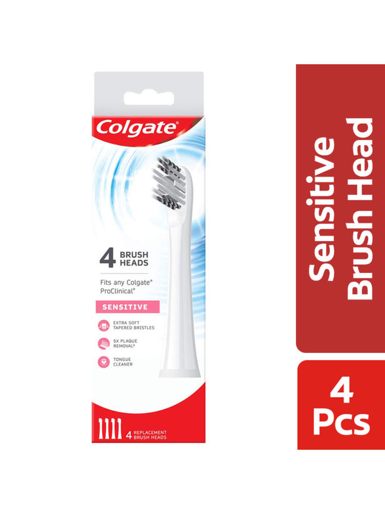 Colgate Sensitive Brush Head for Colgate PROCLINICAL Toothbrushes-4 Pc