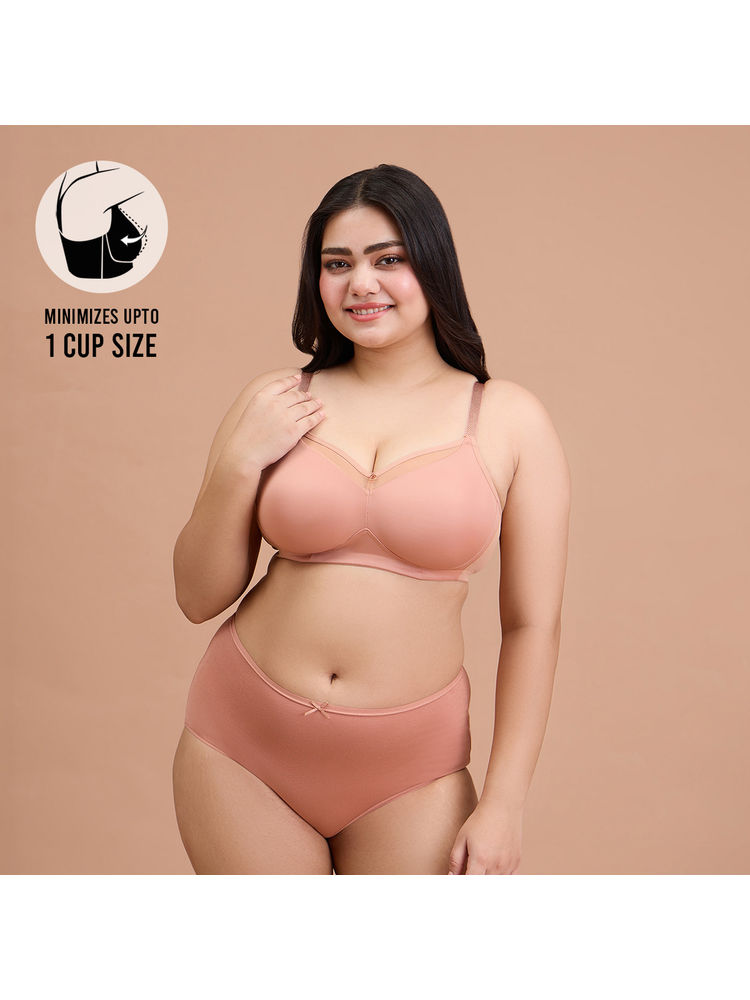 Nykd by Nykaa Non Padded Wirefree Magic Minimizer NYB380 Nude-image-8