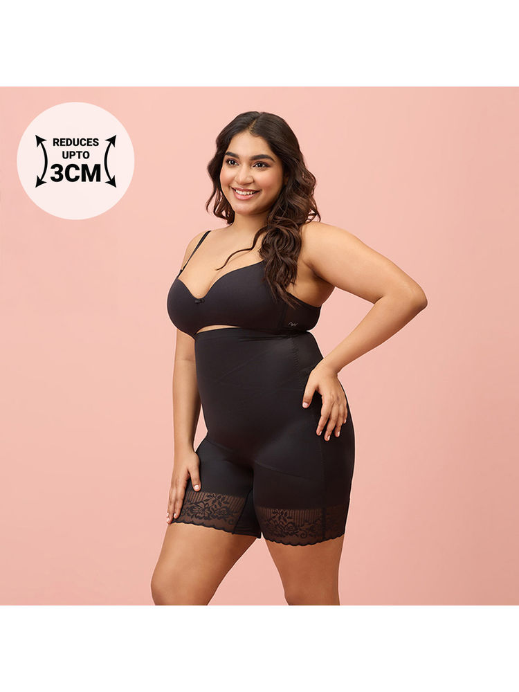 Nykd by Nykaa Bonded Lace Tummy Tucker NYSH33 Black-image-23