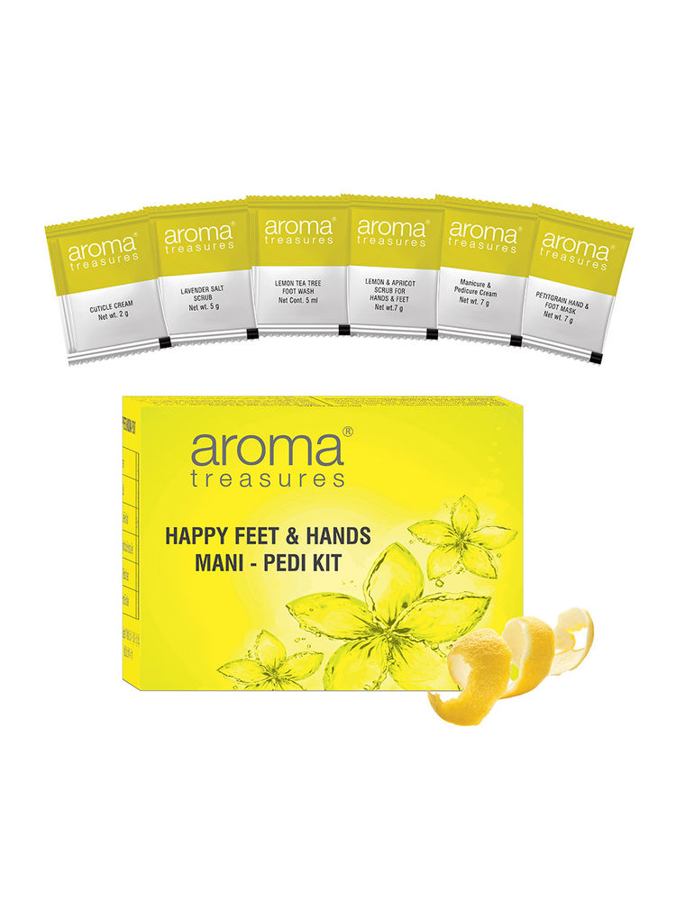 Aroma Treasures Happy Hands and Feet Mani Pedi Single Time Use Kit-picture-15