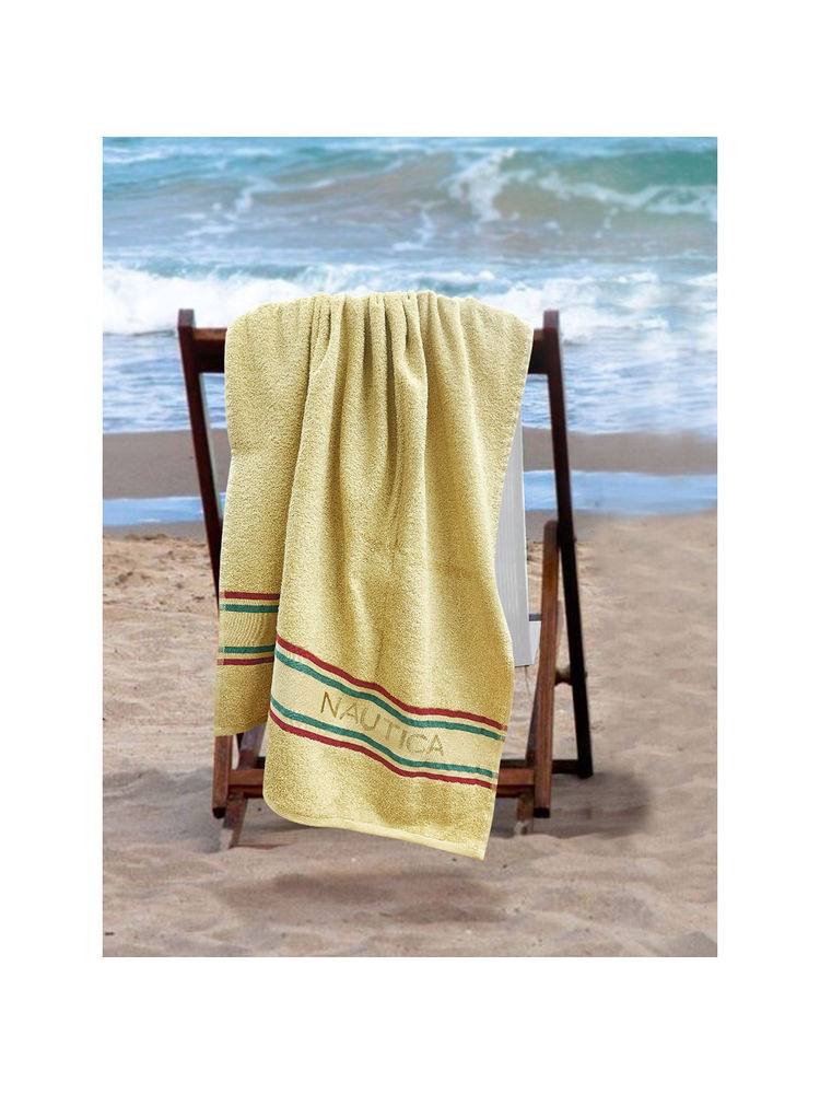 nautica accessories Nautica Beige Super Soft 100% Cotton Towel-picture-25