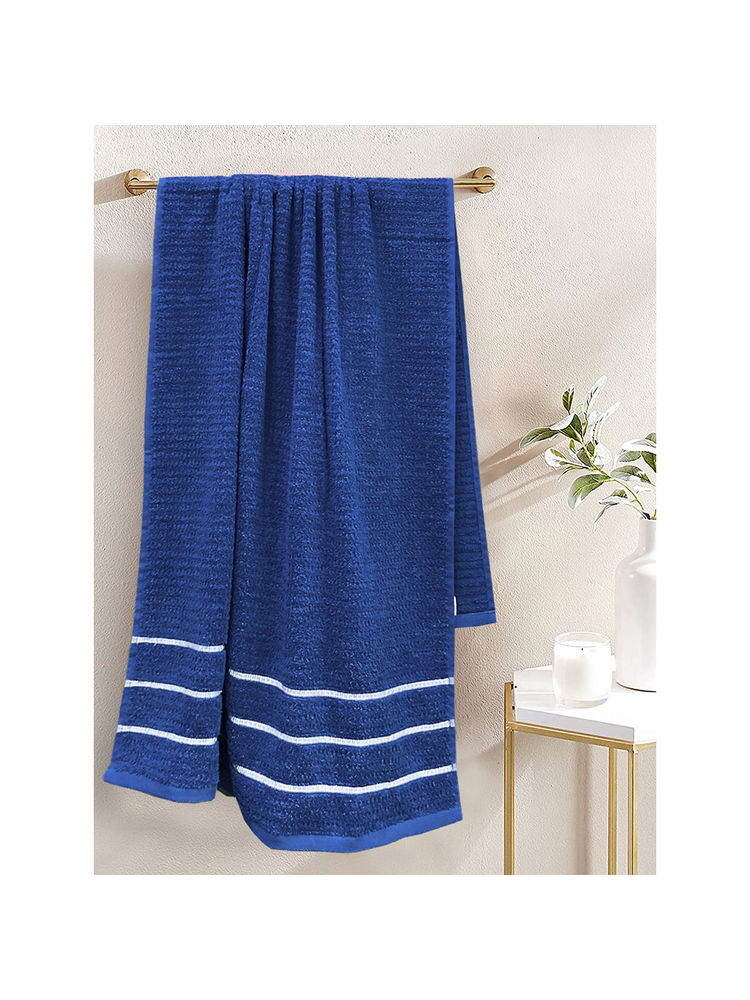 BIANCA Navy Blue Extra Plush Turkish Terry Towel-image-23