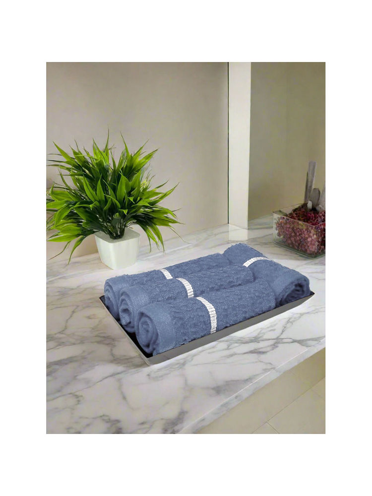 BIANCA Grey Extra Plush Turkish Terry Towels (Pack Of 4)-picture-17
