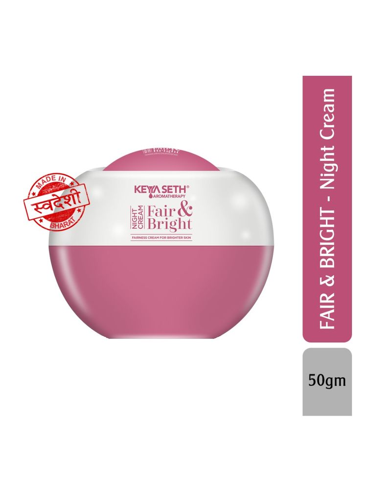 Keya Seth Aromatherapy Fair & Bright Night Cream for Brighter Skin-image-46