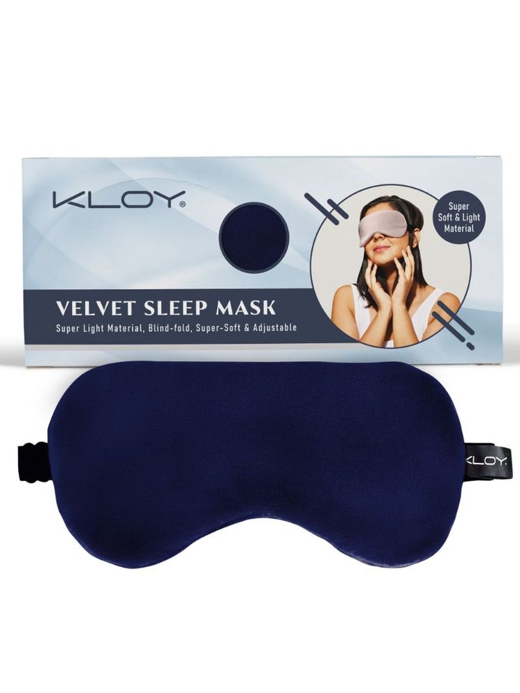 KLOY Breathable Sleep Eye Mask - Blue