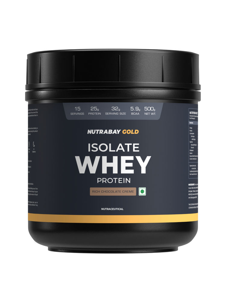 Nutrabay Gold 100% Whey Protein Isolate - Rich Chocolate Creme-image-9