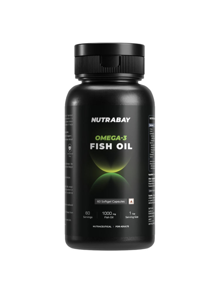 Nutrabay Wellness Fish Oil Omega 3 - 1000mg-picture-19