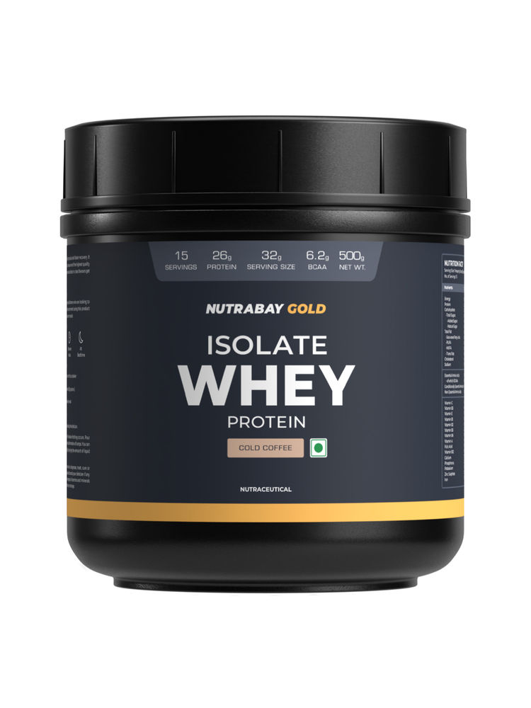 Nutrabay Gold Isolate Whey Protein Powder - Cold Coffee-image-32