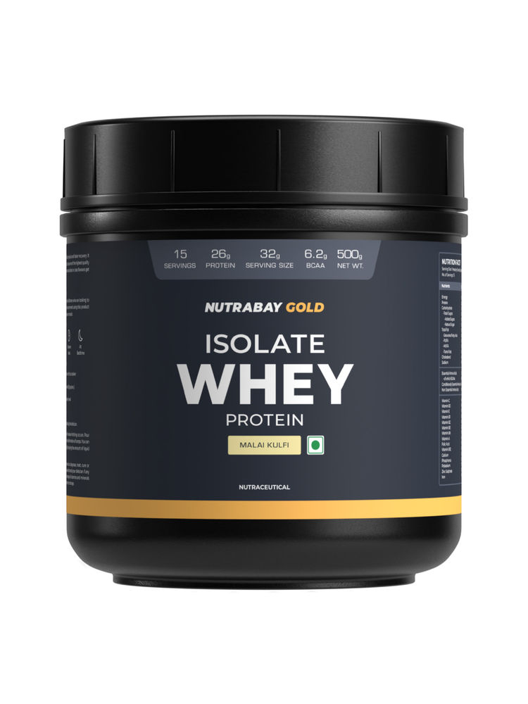 Nutrabay Gold Isolate Whey Protein Powder - Malai Kulfi-picture-13