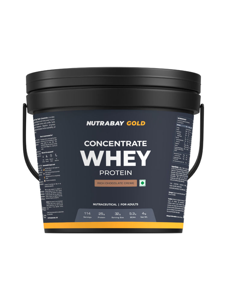 Nutrabay Gold Concentrate Whey Protein Powder - Rich Chocolate Cream-image-17